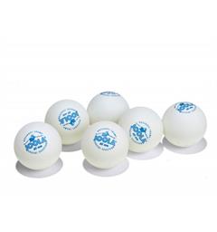 Joola® Bordtennisballer - pakke med 6 Hvit